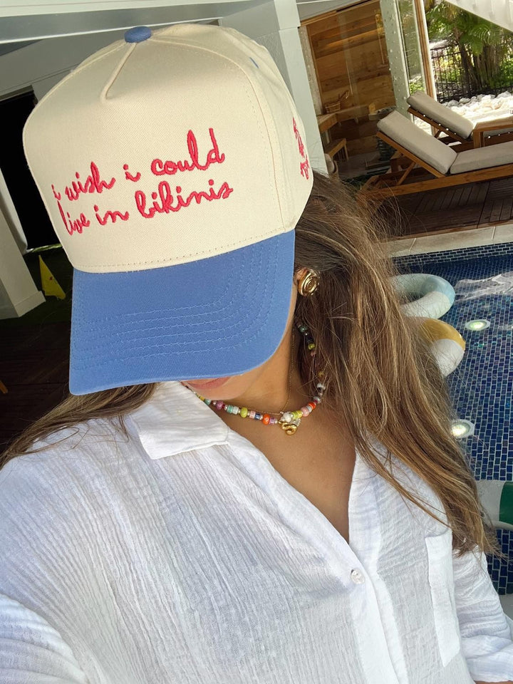 I wish I Could Live In Bikinis Hat