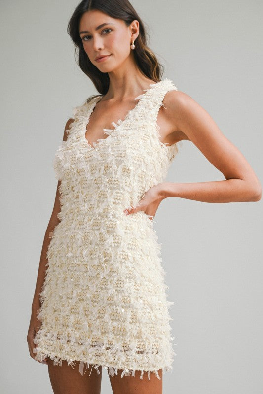 Fringe Mini Dress