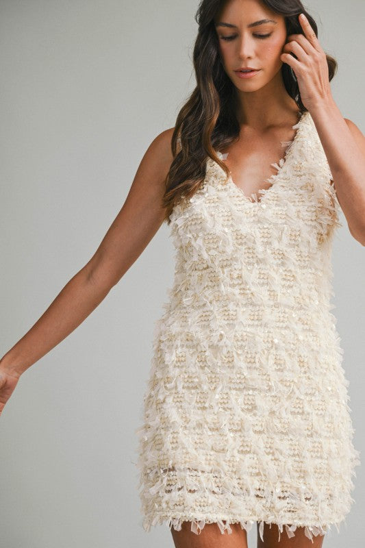 Fringe Mini Dress