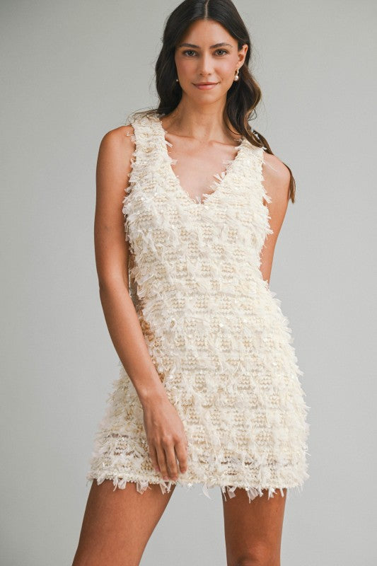 Fringe Mini Dress