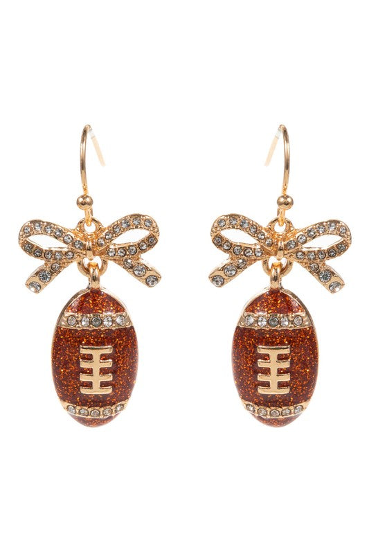 Football Earrings
