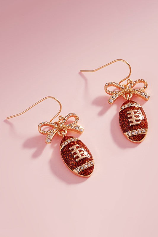 Football Earrings