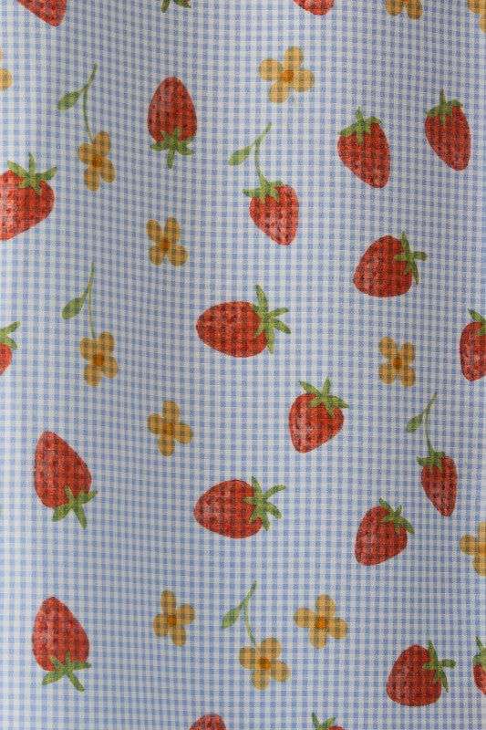Strawberry Pajama Set