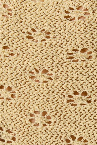 Sunshine Knit Poncho
