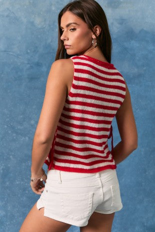 Striped Vest Top