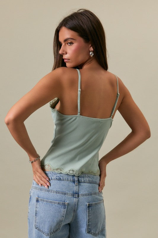 Lace Trim Cami