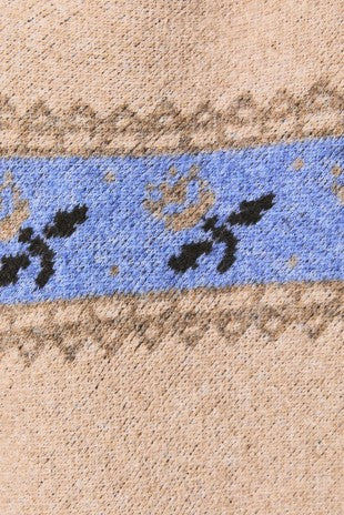 Fair Isle Pancho