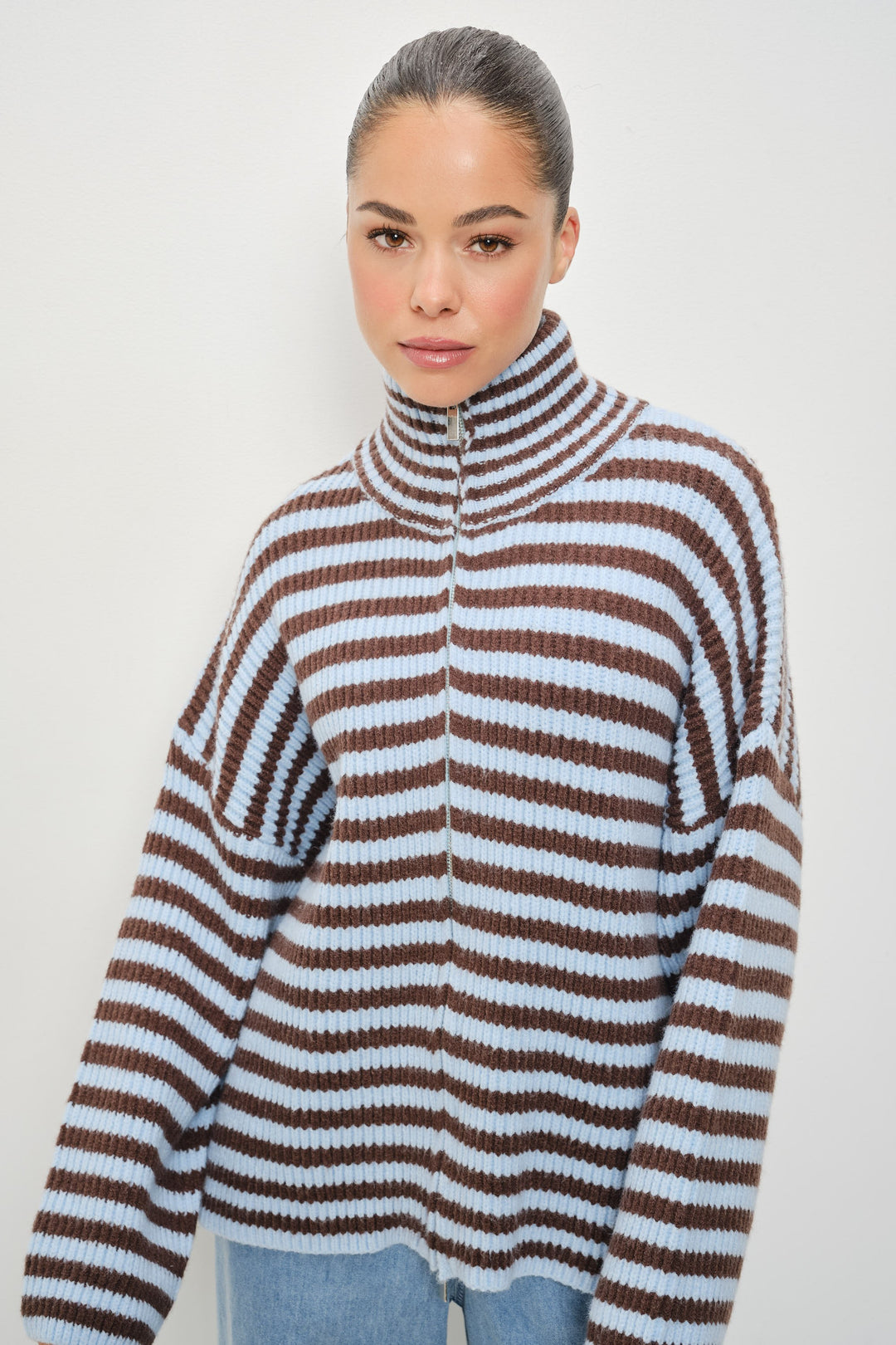 Zane Mock Neck Jacket