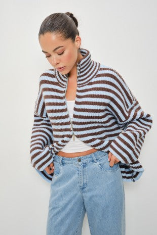 Zane Mock Neck Jacket