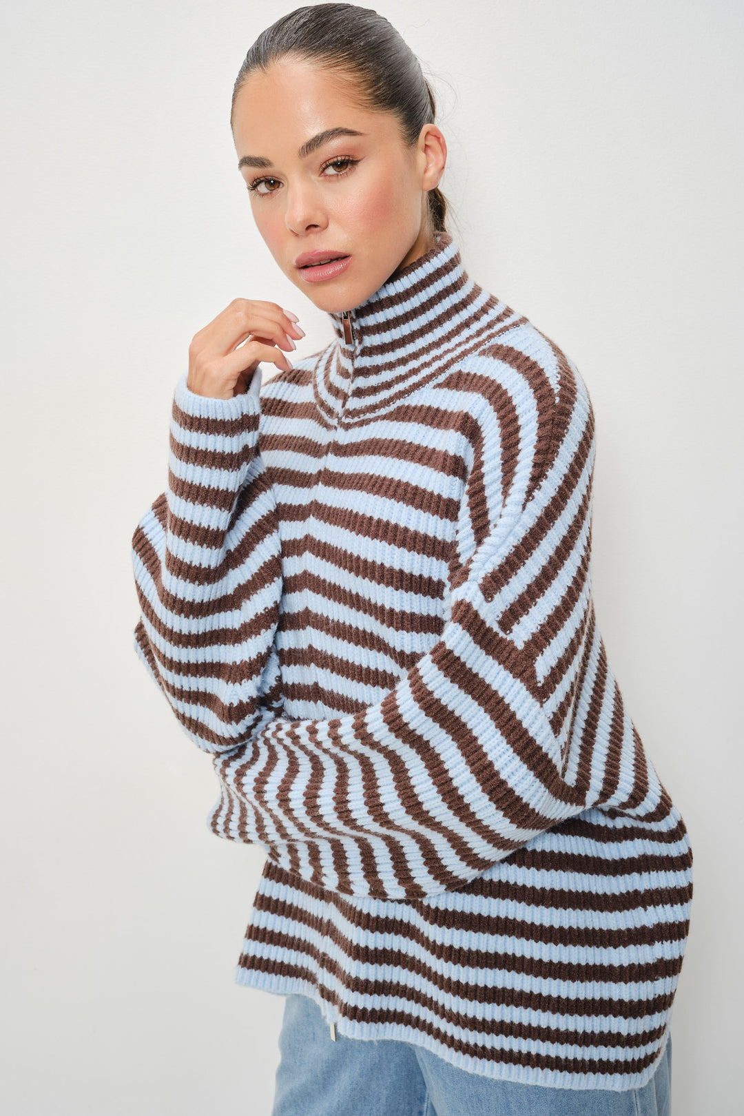 Zane Mock Neck Jacket