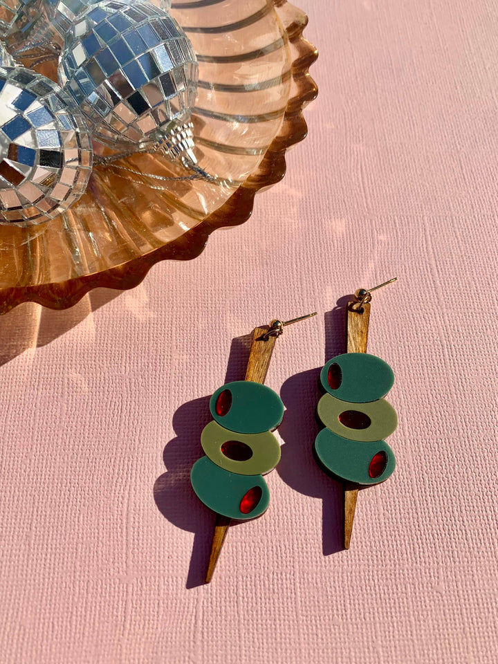 Olive the Feels Dangle Earrings