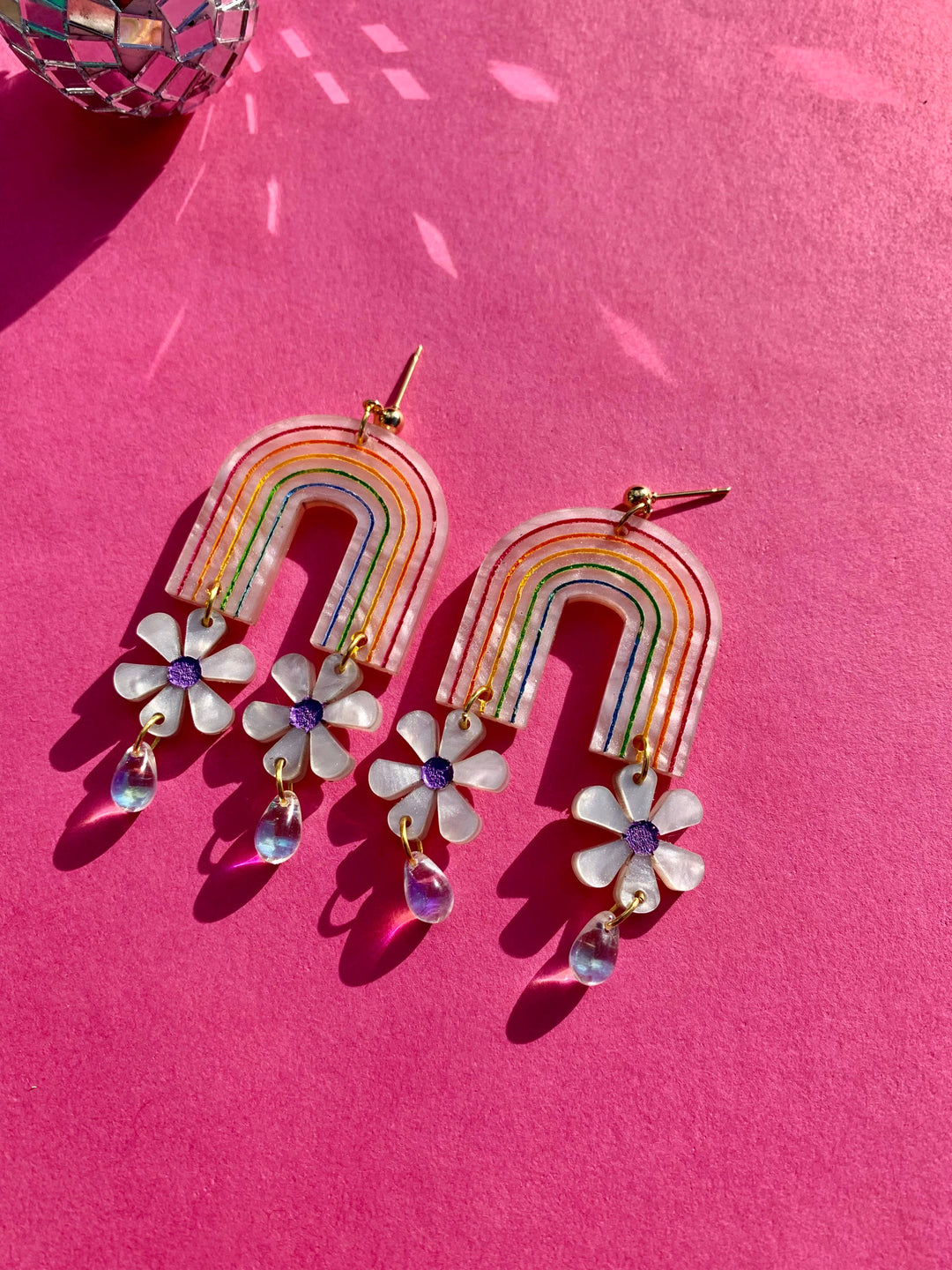 Rainbow Arch Dangle Earrings