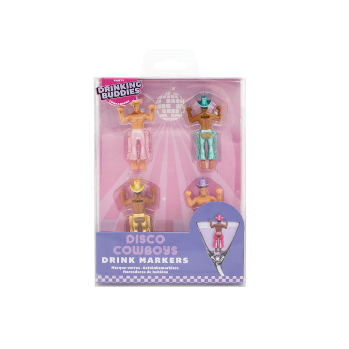 Disco Cowboy Drink Markers.