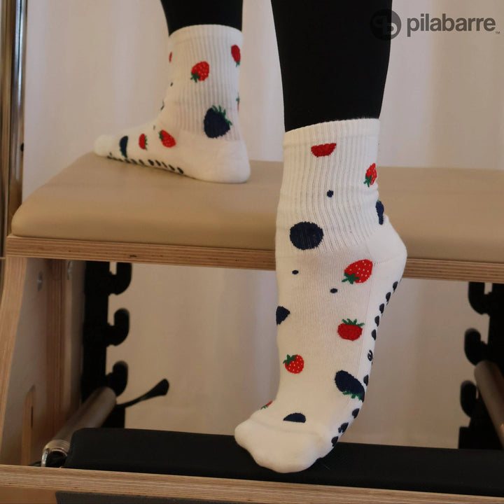Berries & Cream Grip Socks