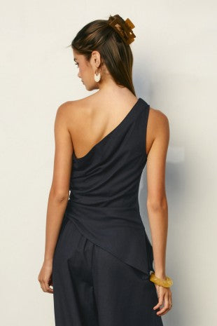 Overboard One-Shoulder Top