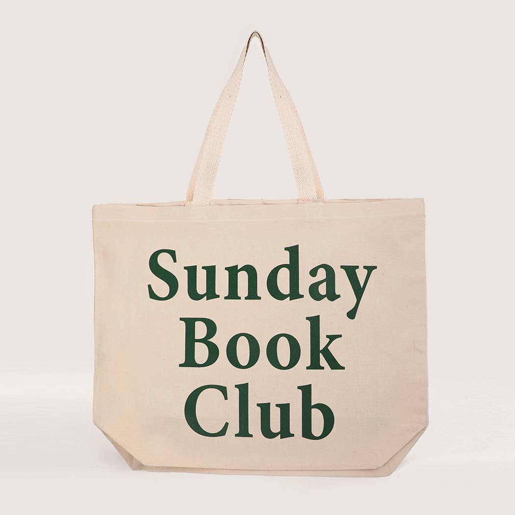Sunday Book Club Tote