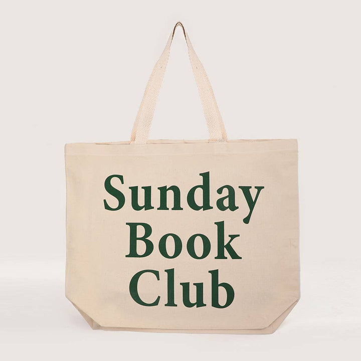 Sunday Book Club Tote