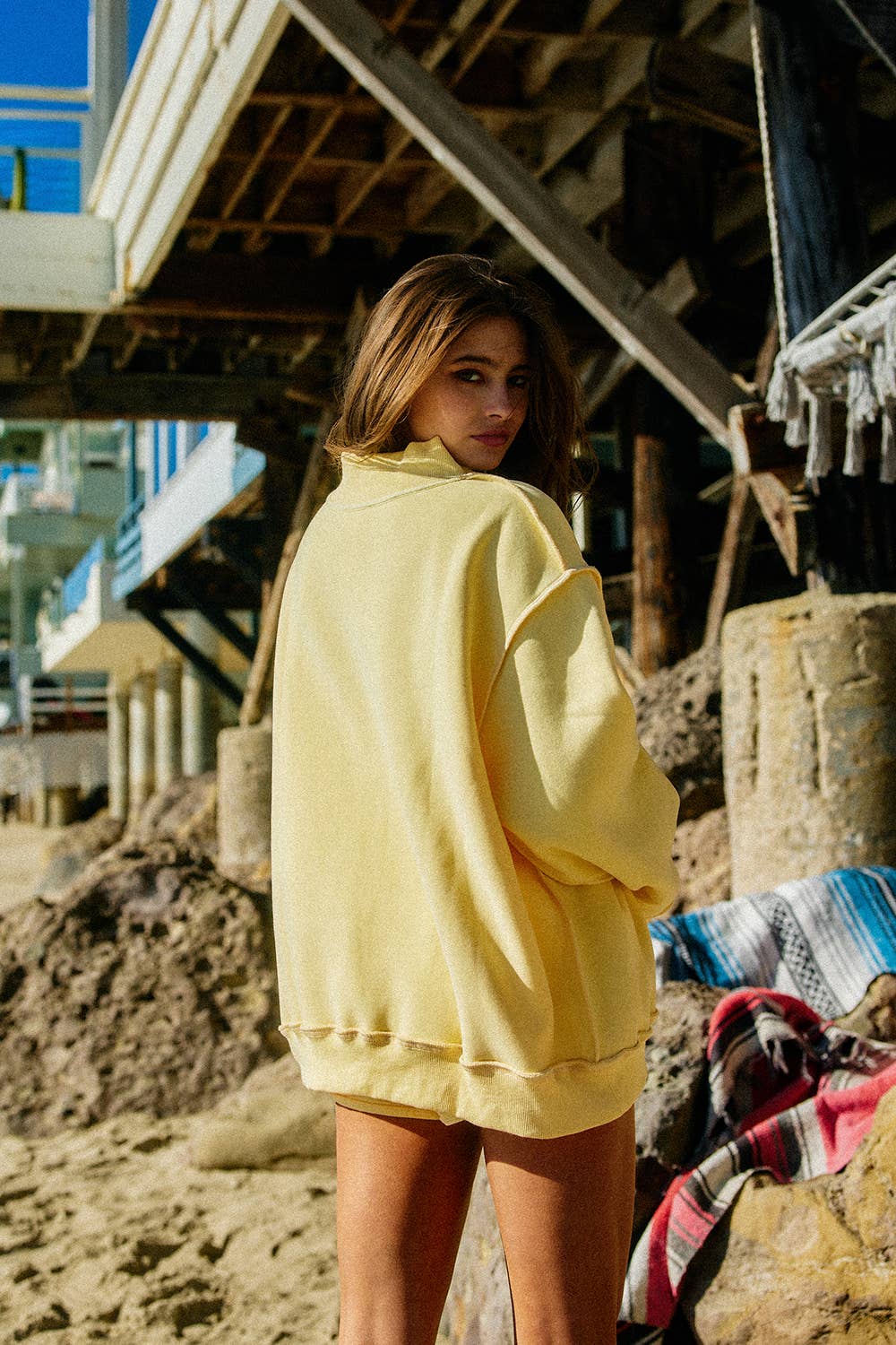 Dilly Dally Reversable Sweater
