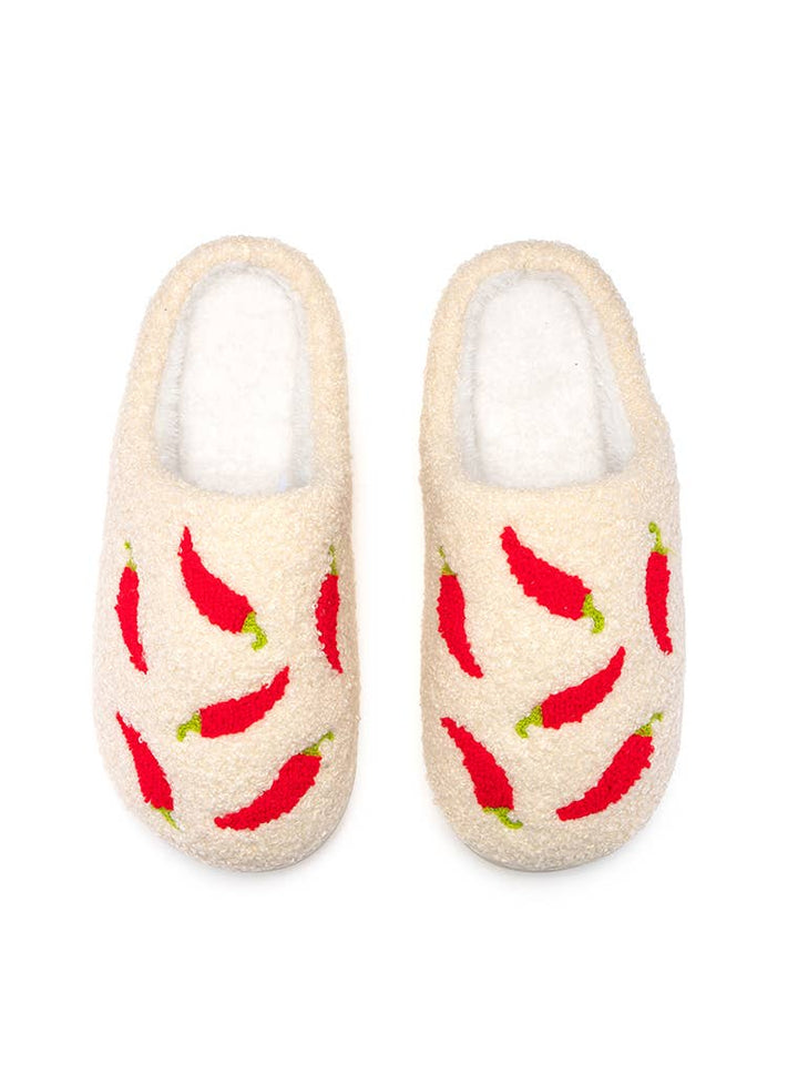 Chili Pepper Slippers