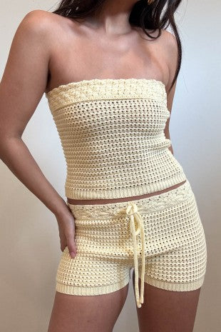 Butter Crochet Shorts