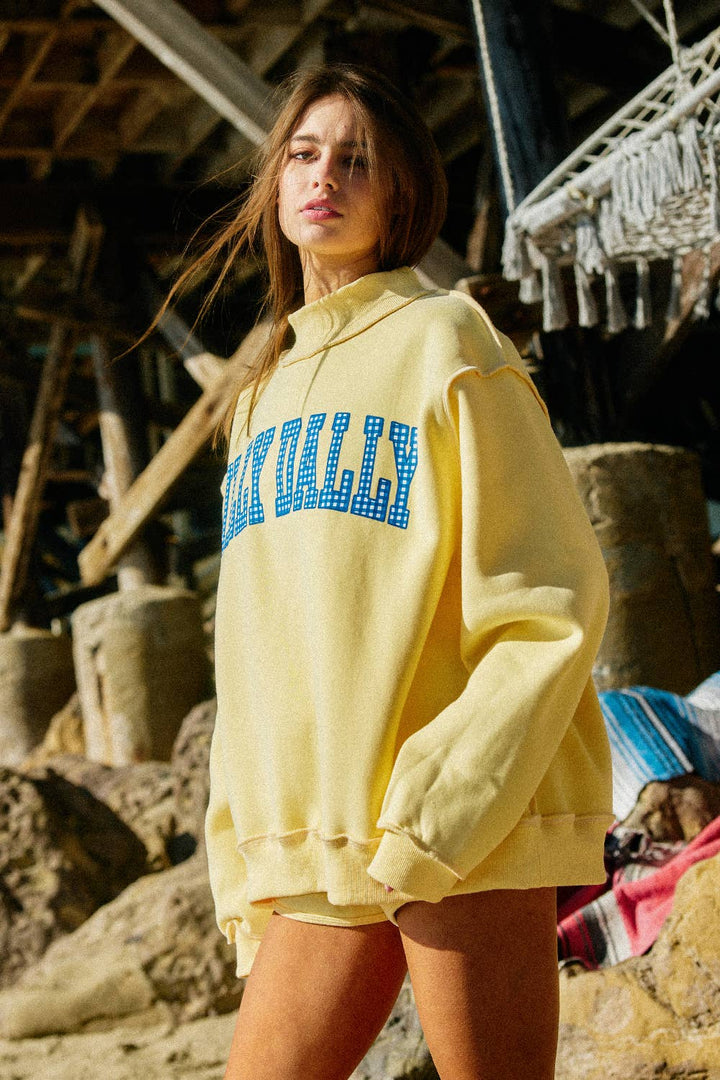 Dilly Dally Reversable Sweater
