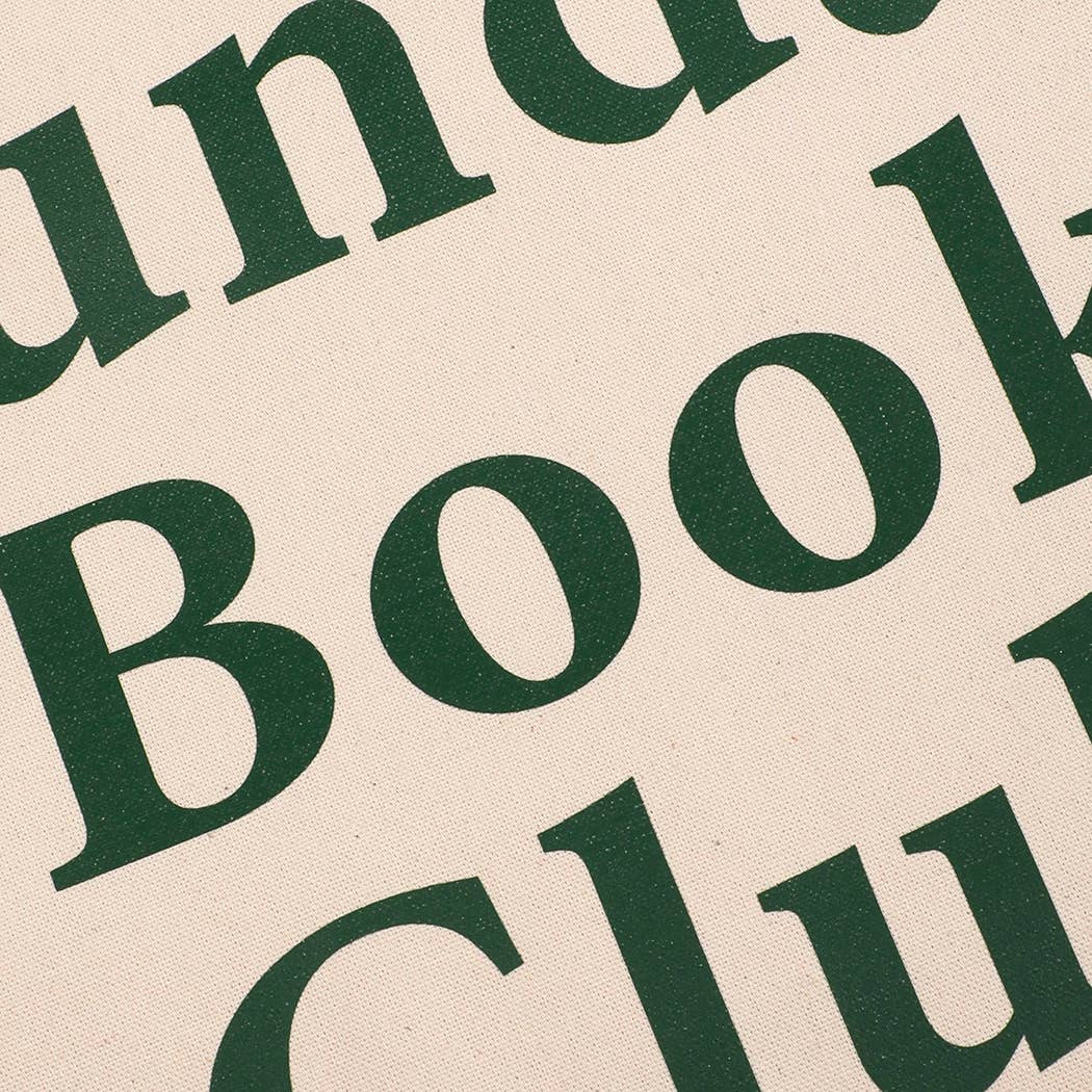 Sunday Book Club Tote