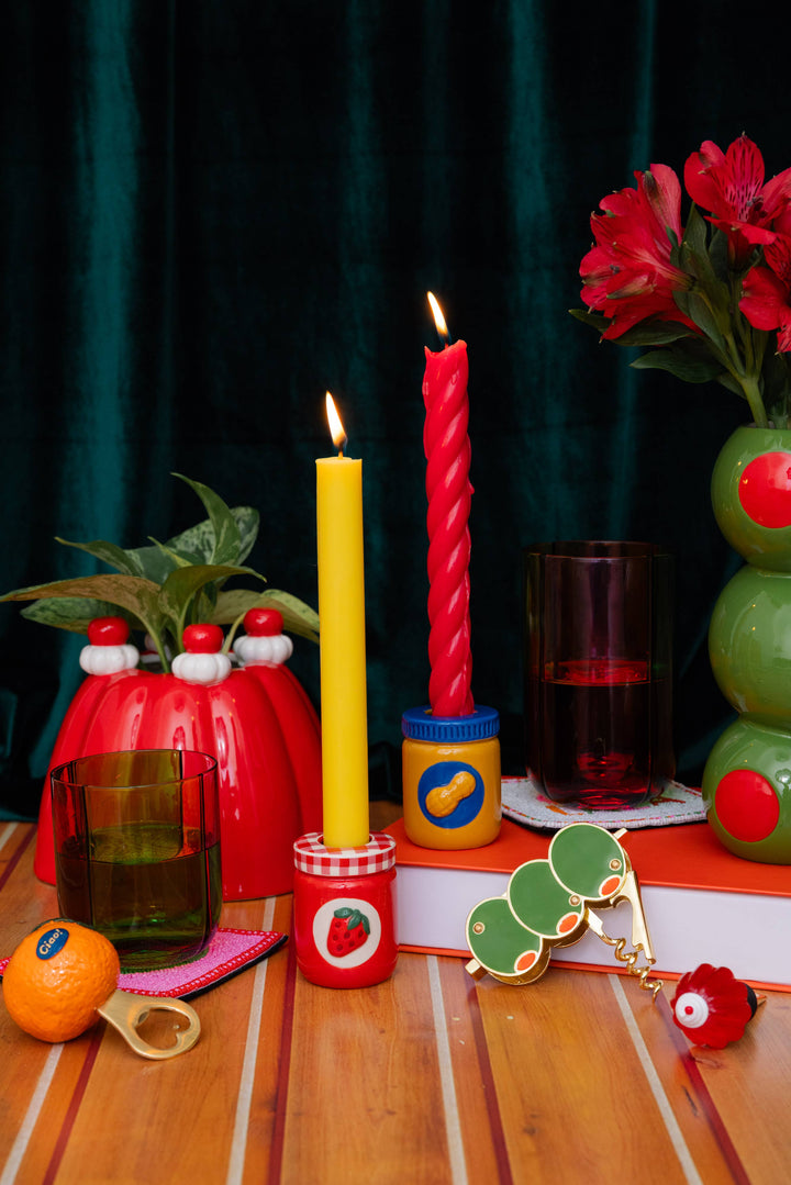 PB&J candle holders