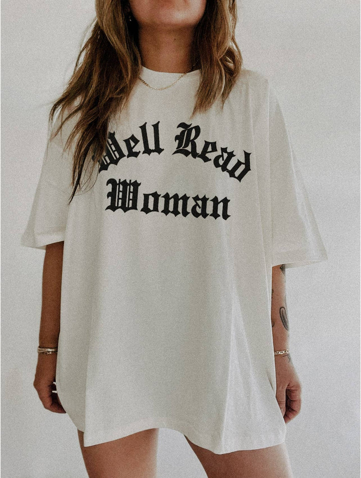 Well Read Woman tee