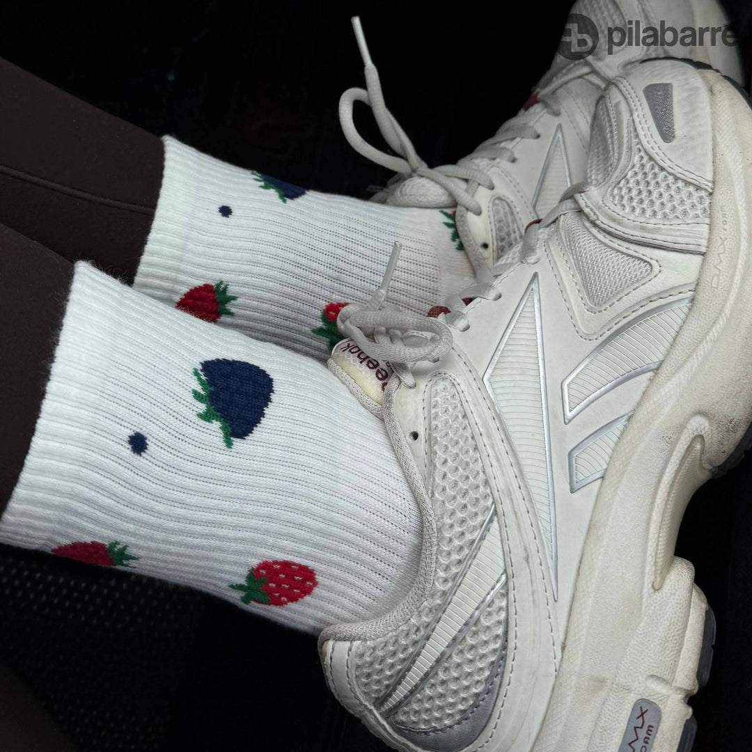 Berries & Cream Grip Socks