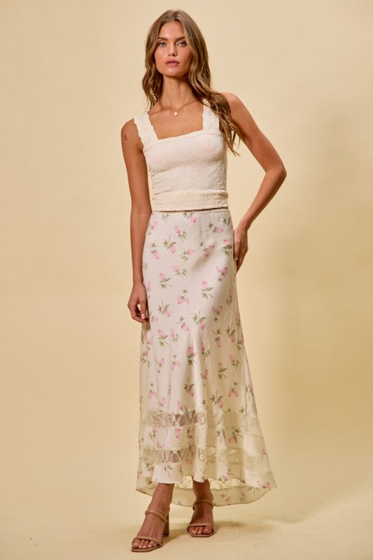 Ivory Maxi Skirt