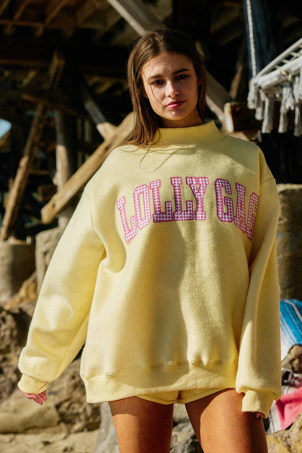 Dilly Dally Reversable Sweater