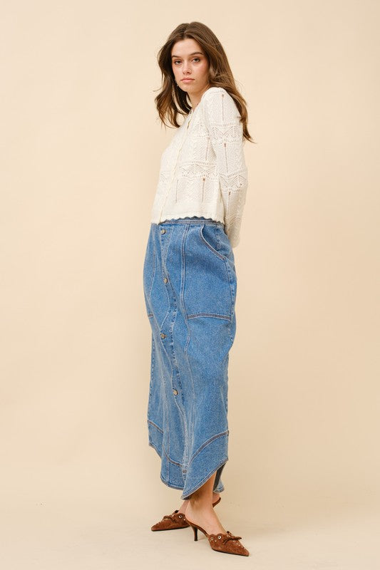 Cloud Maxi Skirt