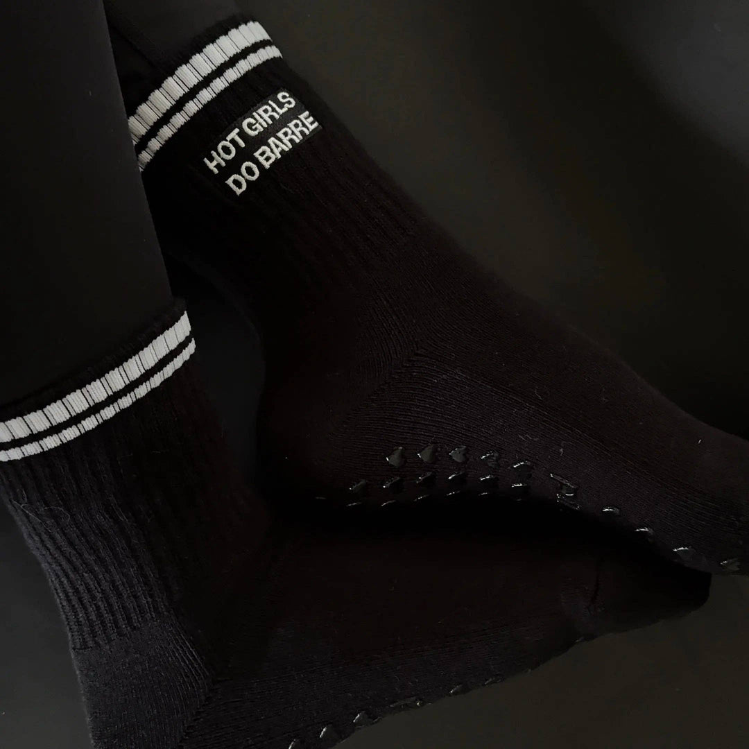 Hot Girls Do Barre Grip Socks