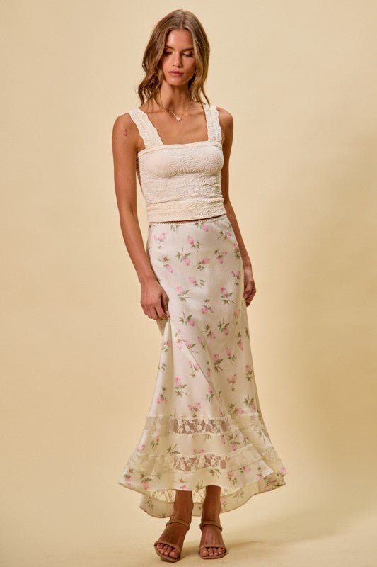 Ivory Maxi Skirt