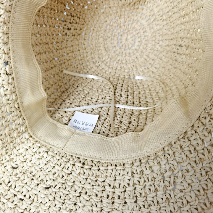 Flower crochet pattern bucket fisherman Hat
