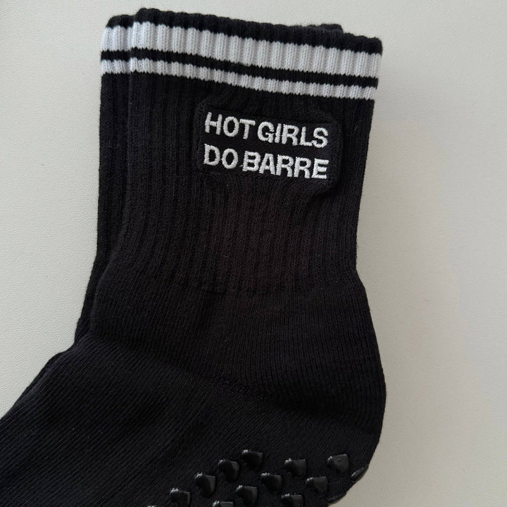 Hot Girls Do Barre Grip Socks