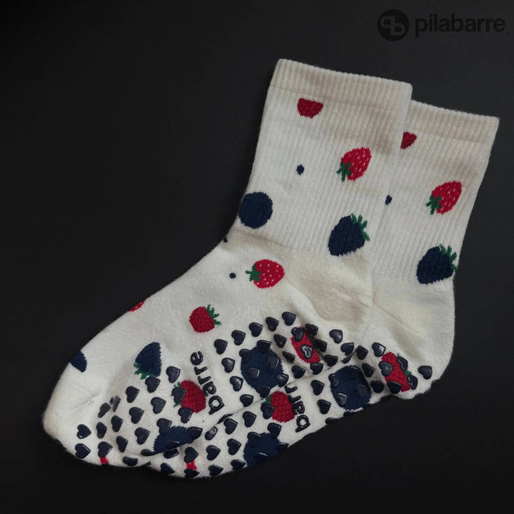 Berries & Cream Grip Socks