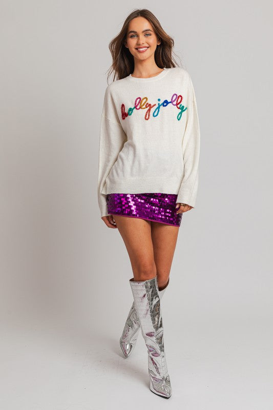 Holly Jolly Knit Sweater
