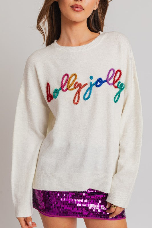 Holly Jolly Knit Sweater