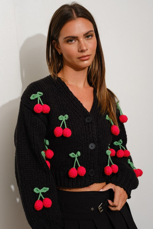 Very Cherry Sweater
