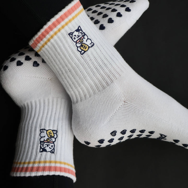 Feeling Lucky Grip Socks