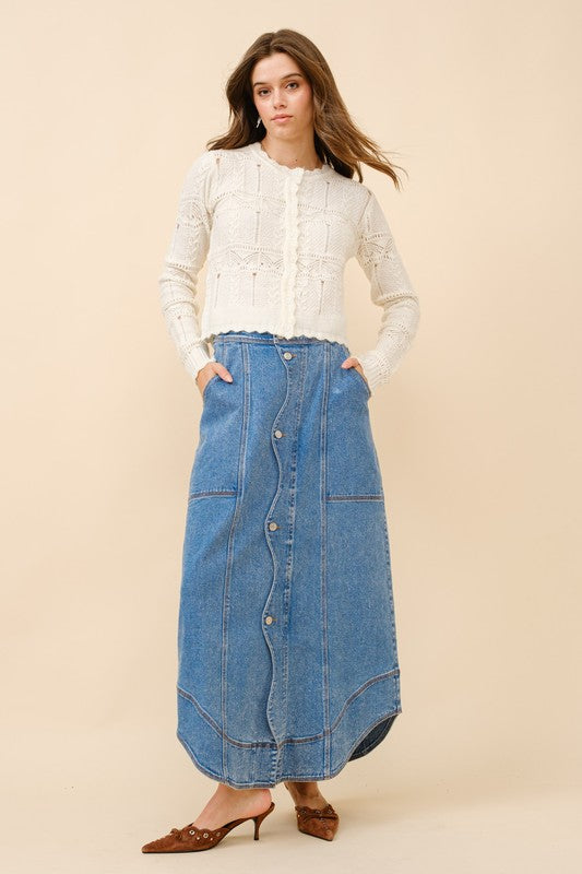 Cloud Maxi Skirt
