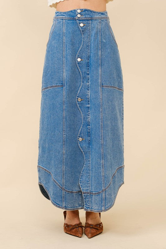 Cloud Maxi Skirt