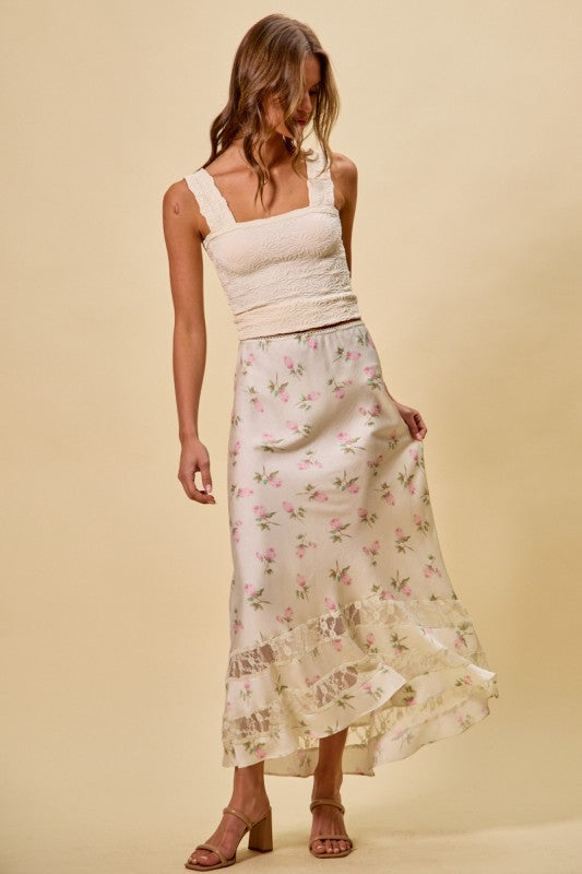 Ivory Maxi Skirt