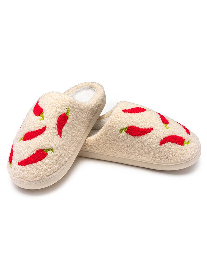Chili Pepper Slippers