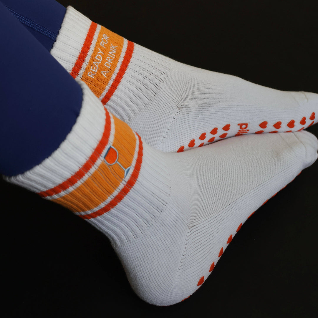 Ready for a Drink Grip Socks