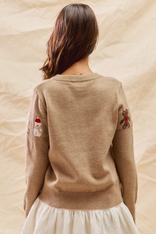 Winter Snow Cardigan