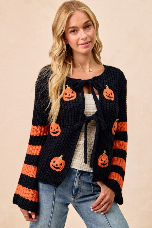 Jack-O-Lantern Cardigan