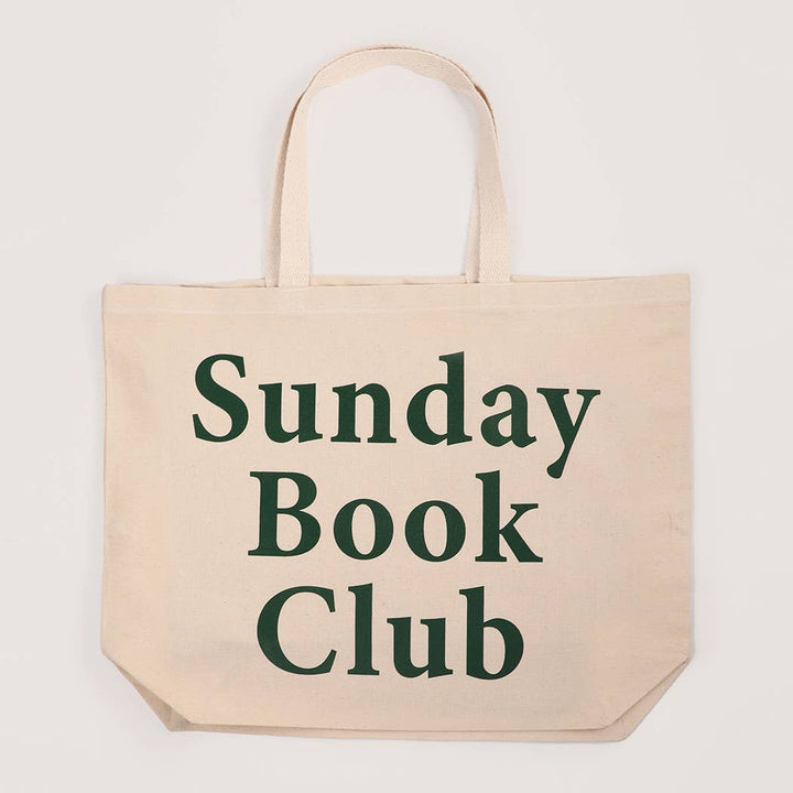 Sunday Book Club Tote