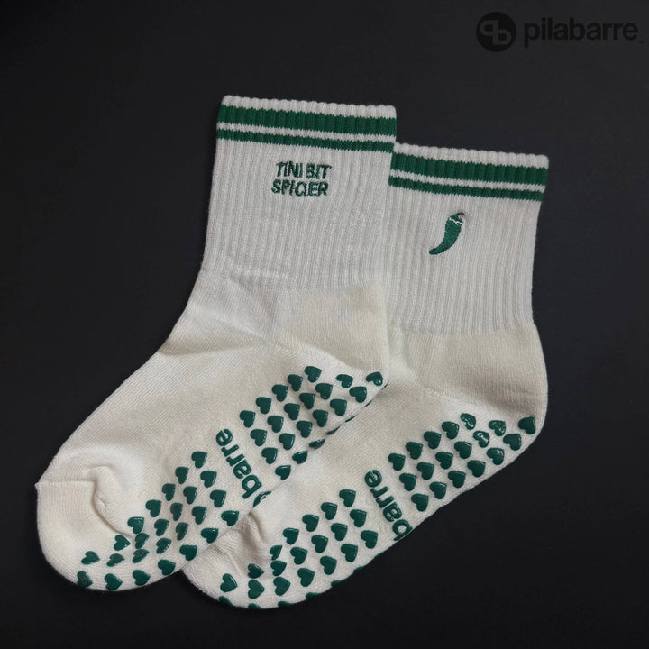Tini Bit Spicier Grip Socks
